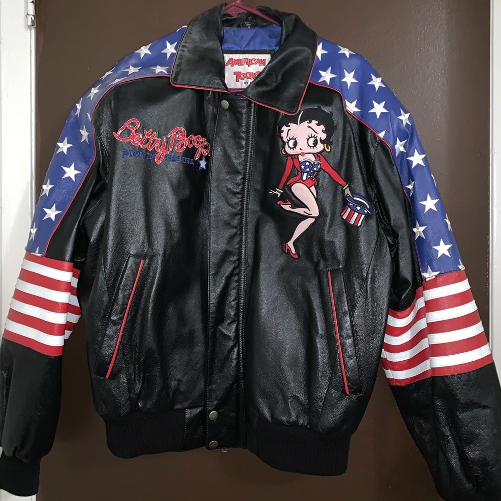 Betty Boop leather jacket